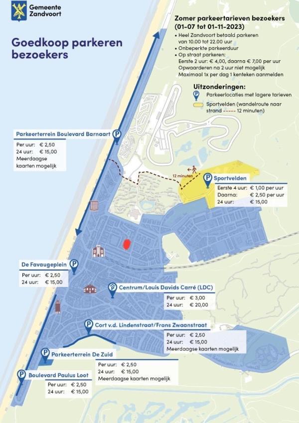 M&M Studio'S 1 & 2 Zandvoort Eksteriør billede